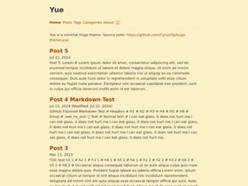 Yue screenshot