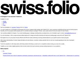 SwissFolio screenshot