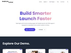 NovaJAM - Next.js Multi-purpose Template screenshot