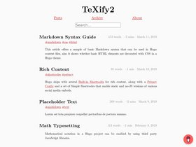 TeXify2 screenshot